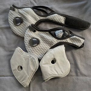 New In The Package Sport Masks With Charcoal Filters